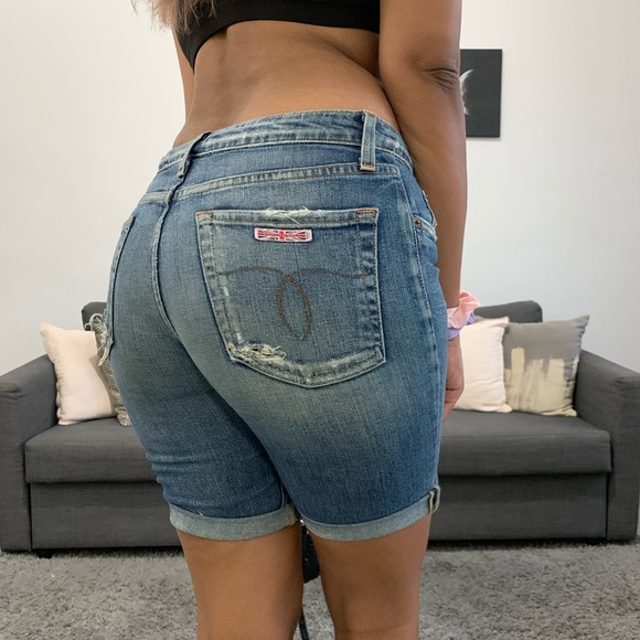 Vintage Hudson jean shorts - Picture 4 of 12